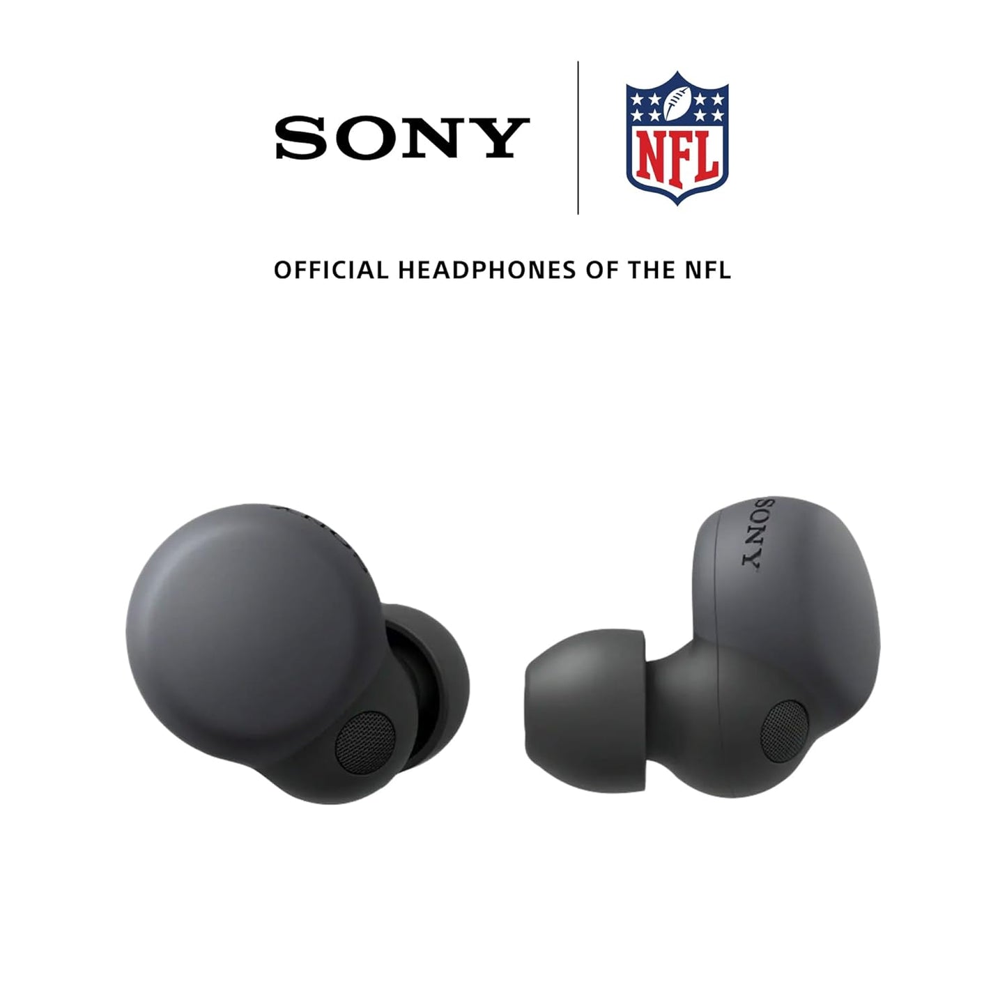 Sony LinkBuds S WF-LS900N Noise Cancellation Bluetooth Earbuds, TWS, Hi-Res Audio, Up to 23Hrs Battery-Black