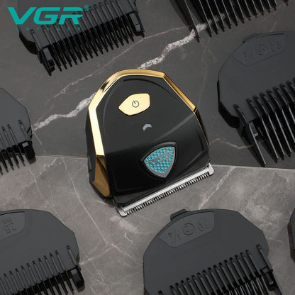 VGR V-910 Professional Self-Hair Cut Clipper Trimmers Kit | 60 Minutes Runtime | Mini Cordless Hair Clipper for Men’s waterproof IPx7