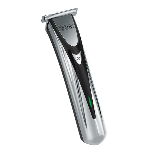 WAHL Premier Series Cordless USB Rechargeable Trimmer for Men with Smart LED Charge Indicator, Self-Sharpening T-BLADE,Adaptive Speed Control,Lithium Ion Technology, 150 Mins Runtime, 5 Years Warranty
