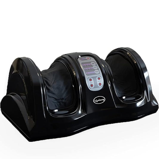 Lifelong LLM486 Foot Massager with Vibration for Pain Relief & Improved Blood Circulation Massager