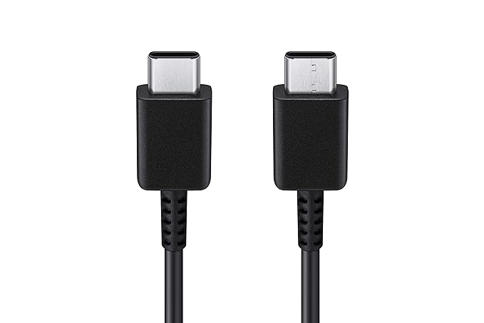 Samsung Original Type C to C Cable - 3.28 Feet (1 Meter), Black