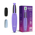 AGARO Electric Callus Remover with 2 Replaceable Heads – Rechargeable Foot Scrubber for Dead Skin & Cracked Heels Pedicure Machine with 120 Minutes Runtime CR1414