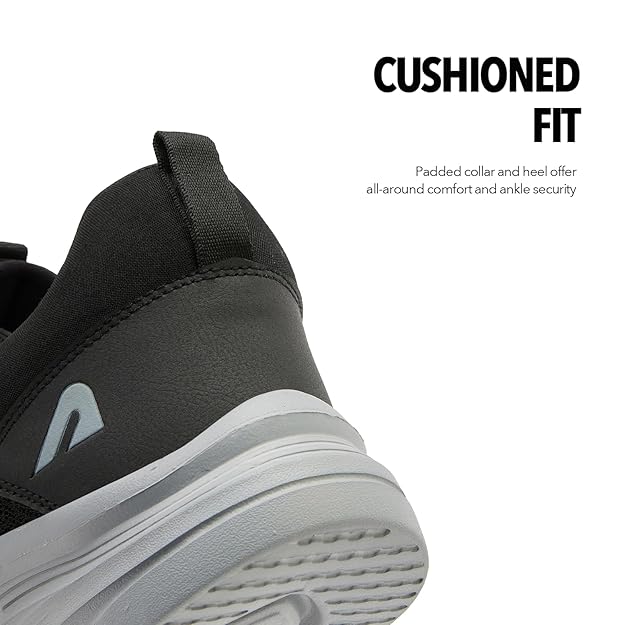 Boldfit UrbanX Walking Shoes for Men Slip On Cushion Without Laces Jogging Regular Wear