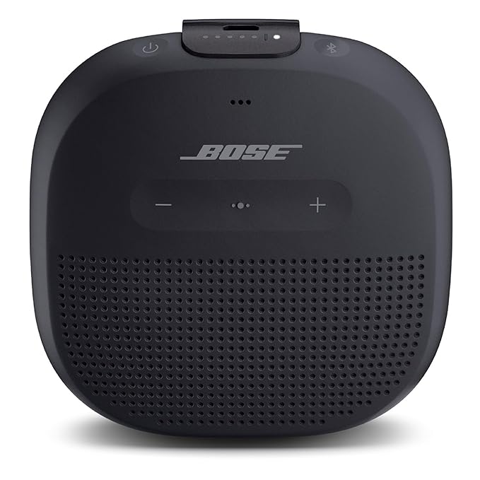 Bose SoundLink Micro, Portable Outdoor Speaker, (Wireless Bluetooth Connectivity), Black