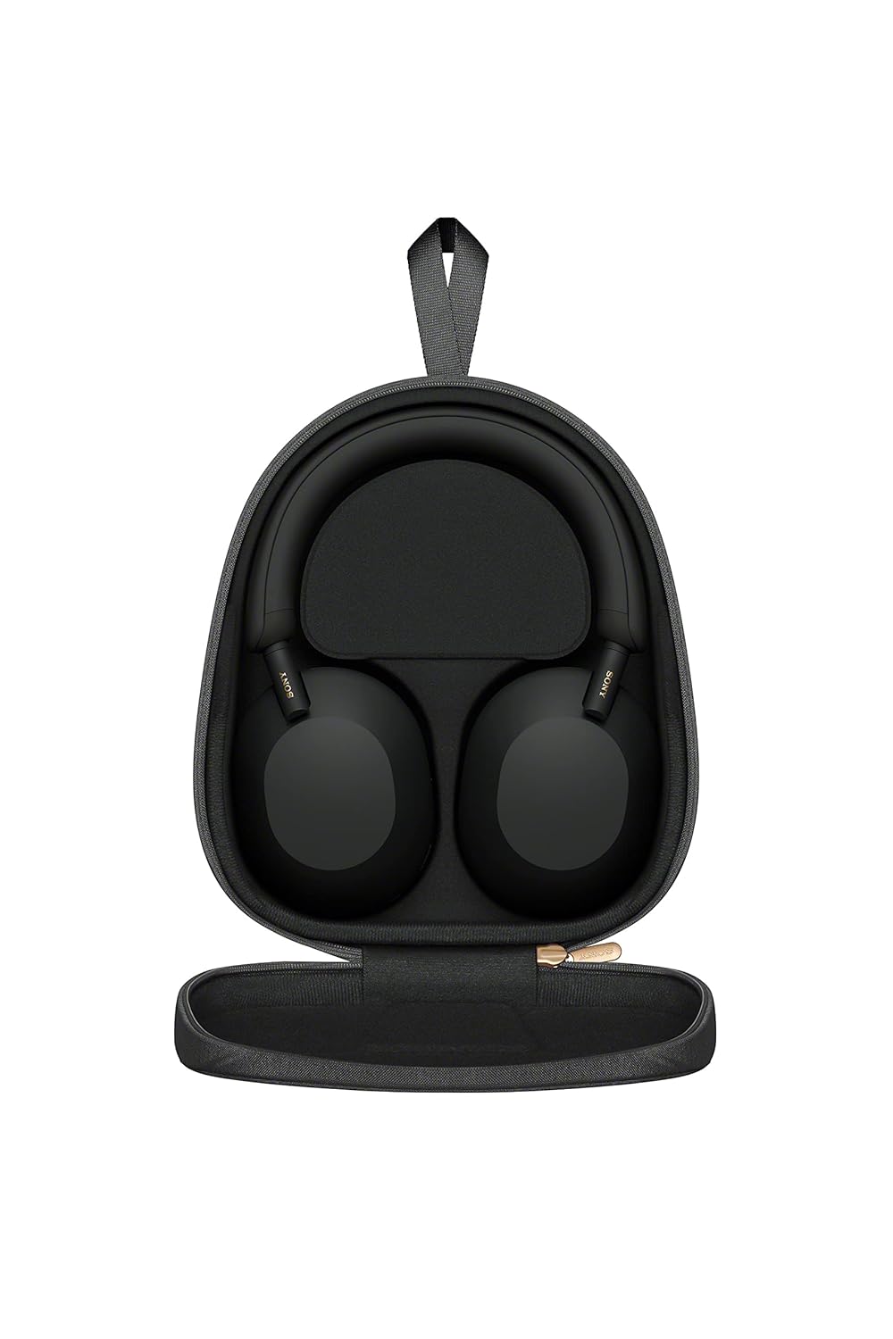 Sony WH-1000XM5 Best Active Noise Cancelling Wireless Bluetooth Over Ear Headphones with Mic for Clear Calling,Battery Life 30 Hours -Black