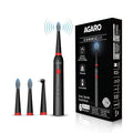 AGARO COSMIC Lite Sonic Electric Toothbrush for Adults with 6 Modes, 3 Brush Heads, 1 Interdental Head and Rechargeable with 3.5 Hours Charge Lasting up to 25 Days, Power Toothbrush