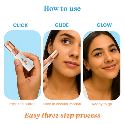 Urban Yog Facial Hair Removal Machine for Women | Epilator Facial Hair Removal | Electric Painless Face Hair Remover | Rechargeable & Portable