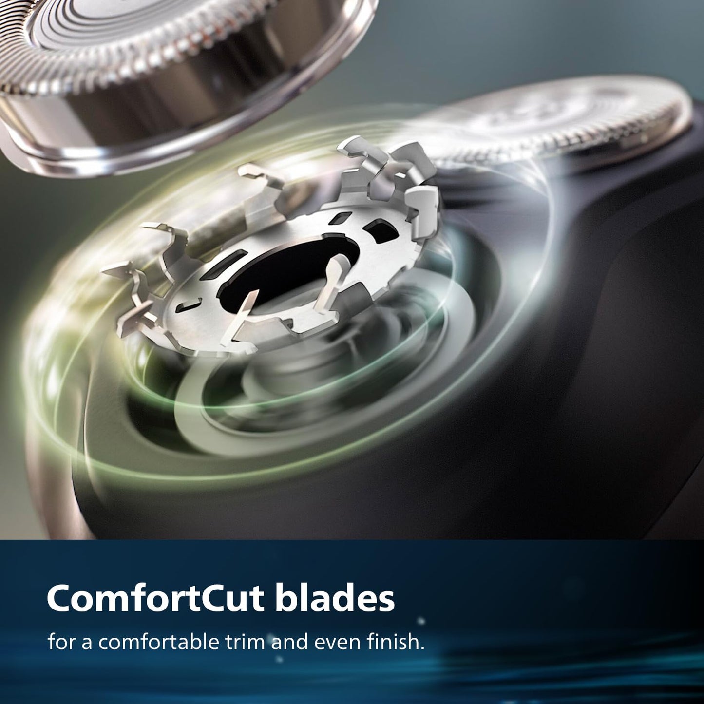 Philips Electric Shaver for Men | Comfortable Clean Shave | SkinProtect Technology | Wet and Dry Shave | 4D Flex Heads | Anti-Corrosion System | 5 Min Quick Charge | Pop-up Trimmer | Cordless | Waterproof | 2 Year Warranty | X3063/03,Blue