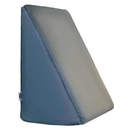 CareFoam Wedge Cushion | 2 Years Warranty | Wedge Pillow Memory Foam for Back Support, Acid Reflux, Snoring, GERD, Leg Elevation, Pregnancy | Grey, 18L x 17.5W x 10H Inch