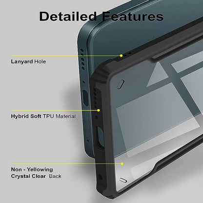 Amazon Brand - Solimo Mobile Cover for Y33s / Vivo Y21 2021 (Polycarbonate_Transparent)