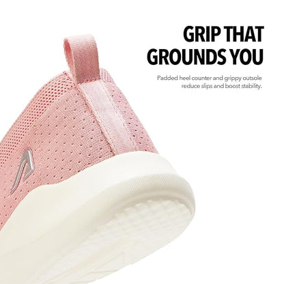 Boldfit Shoes for Woman Soft Sole Women Shoes Memory Foam Walking Shoe for Women Slip on Shoe Woman Anti Skid Foot Wear for Ladies for All Day Walking