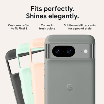 Google Pixel 8 Case - Durable Protection - Stain-Resistant Silicone - Android Phone Case - Hazel