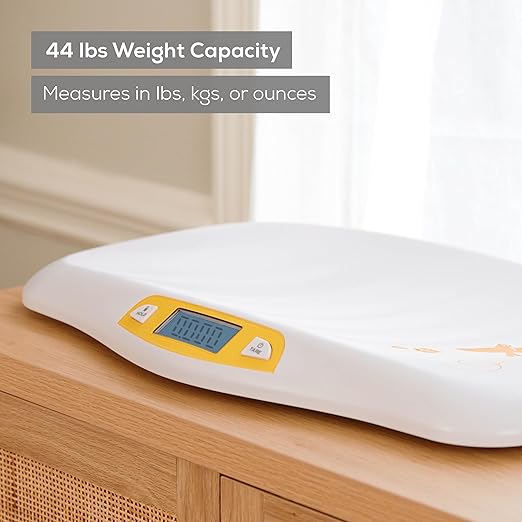 Beurer Digital Bathroom Scale With Reliable German Technology (Baby Scale - BY80)