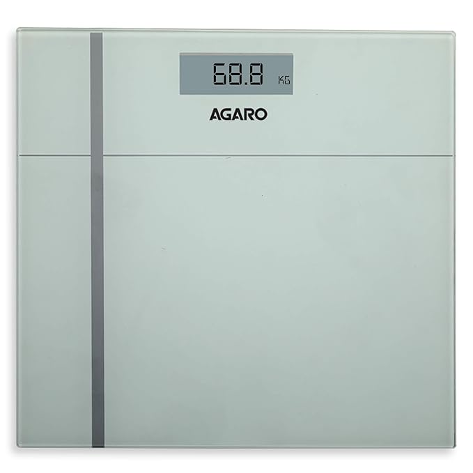 Agaro Glass Top Electronic Personal Scale_WS503W