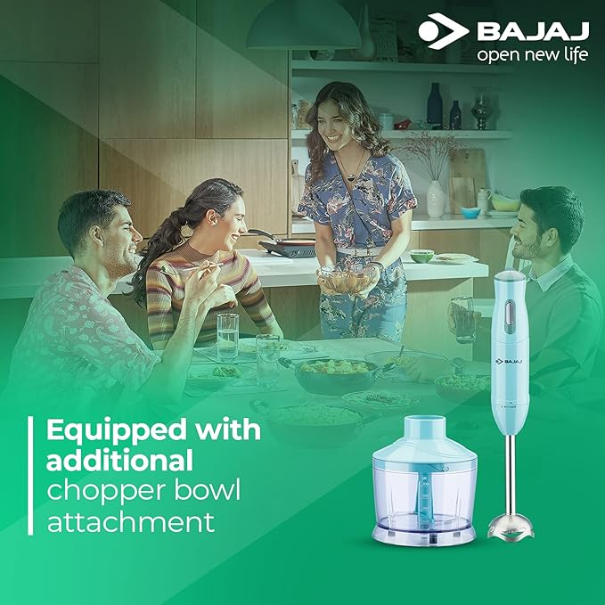 BAJAJ by BAJAJ ELECTRICAL 410536 300 W Hand Blender with Bowl