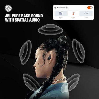 JBL Tune Buds 2 TWS, ANC Earbuds, 48Hr Playtime,Dual Connect,6 Mics, Spatial Sound, Personi-Fi 3.0, Ambient Aware, Relax Mode, Customized EQ with Headphones App (Black)
