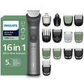 Philips India's No.1 Men's Trimmer* | 16-in-1 Trimmer | BeardSense Technology | Precision Trimming | Face, Hair, Body, Private Parts | IPX7 Waterproof | 5 yrs warranty* | 120 Min Runtime | MG7931/30