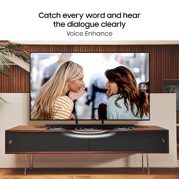 Samsung Soundbar (HW-B67E/XL) Wireless Subwoofer,Dolby 5.1ch & DTS Virtual X Experience Sound