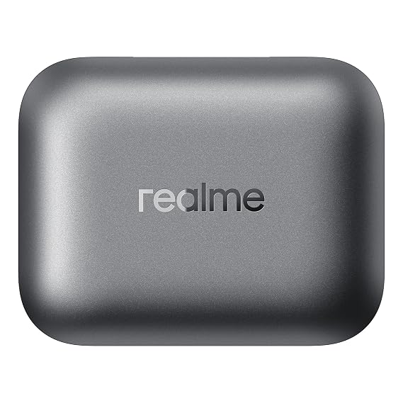 realme Earbuds Air 7 True Wireless,12.4mm Dynamic Bass Drivers,52Hrs Playtime,52dB Hybrid ANC,6 Mic ENC,45ms Low Latency,360° Spatial Audio,Hi-Res LHDC,IP55 Dust & Water Resistant,BT v5.4(SlateGrey)