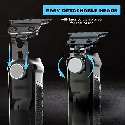 WAHL India's No.1 High Visibility Skeleton Waterproof Premium Trimmer | Lithium-Ion | Cordless USB Rechargeable| All in One Shaving & Close Cutting Beard | Zero Gap Blade | 3024849 (Limited Edition)