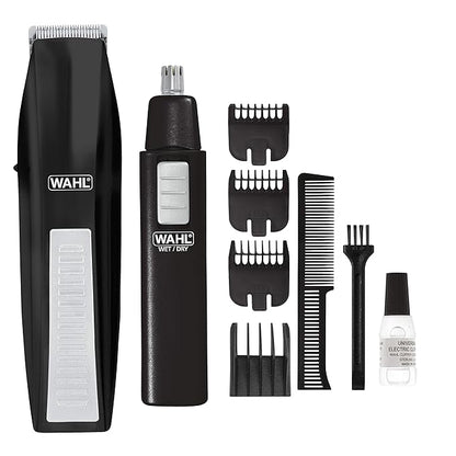 Wahl 5537-1801 Beard Trimmer with Additional Personal Trimmer (Black)