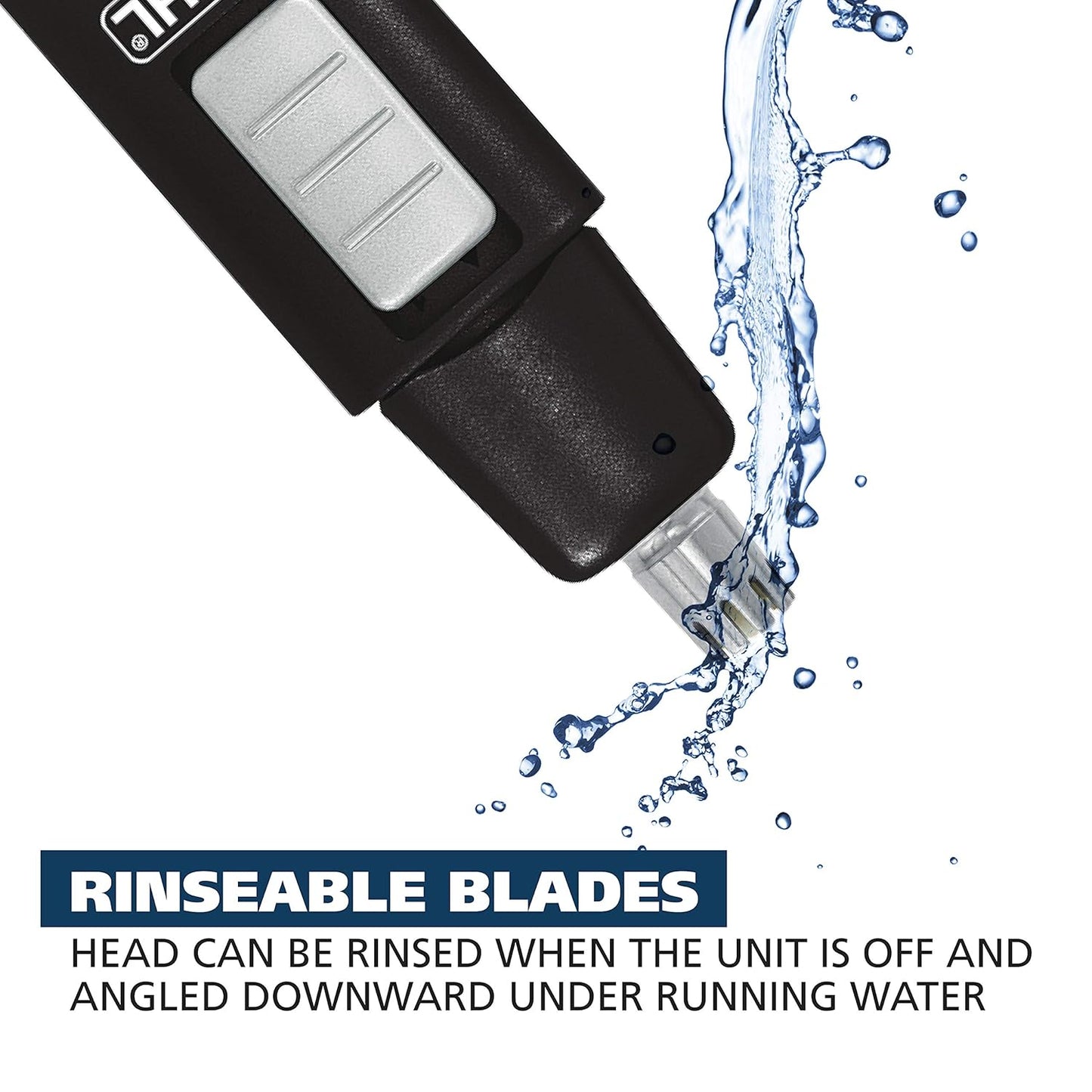 Wahl 5537-1801 Beard Trimmer with Additional Personal Trimmer (Black)