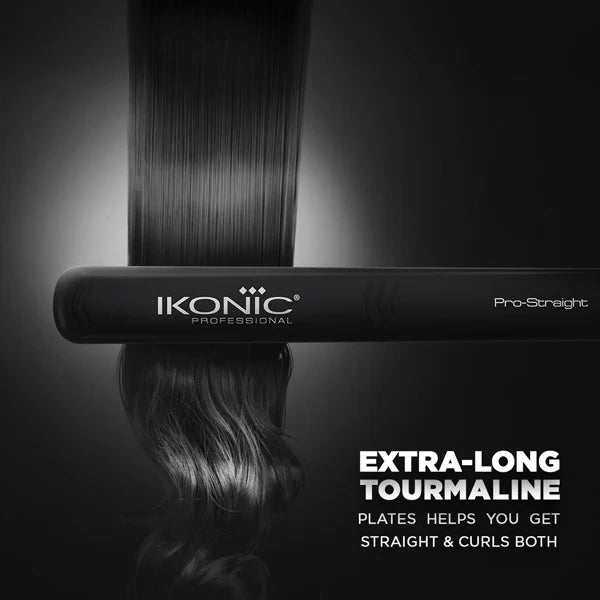 IKONIC HAIR STRAIGHTENER - PRO STRAIGHT BLACK