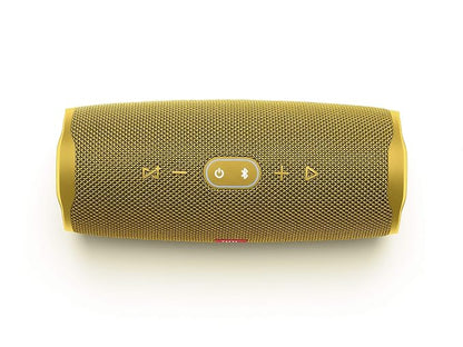 JBL Charge 4 Powerful Portable Speaker with Built-in Power Bank (Yellow)