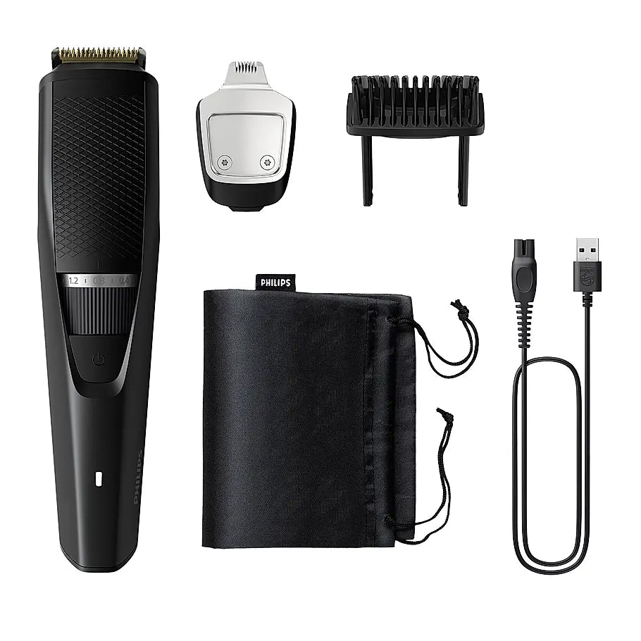 Pro Beard Trimmer & Styler 2.5X Higher Precision | BeardSense Tech I Titanium Blades I up to 90 min runtime | BT3441/30