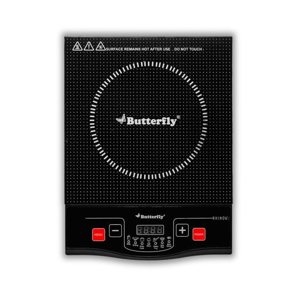 Butterfly RHINO V2 Induction Cooktop  (Black, Push Button)