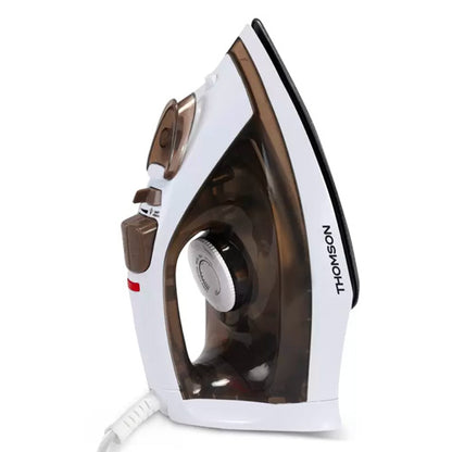 Thomson Deluxe Plus 1600 W Steam Iron (Brown and White)