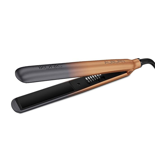 Ikonic S3+ Hair Straightener - Auburn - Professional Ceramic Floating Plates Adjustable Temparature Control, Instat Heat Up and Easy To Use