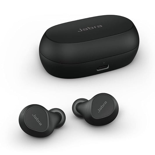 Jabra Elite 7 Pro in Ear Bluetooth True Wireless Earbuds with Active Noise Cancellation, Compact Design, Jabra MultiSensor Voice Tech & Multipoint Connectivity for Clear Calls with mic - Black