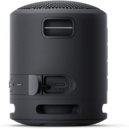 Sony SRS-XB13 Wireless Extra Bass Portable Compact Bluetooth Speaker with 16 Hours Battery Life, Type-C, IP67 Waterproof, Dustproof, with Mic, Loud Audio for Phone Calls/Work from Home (Black)