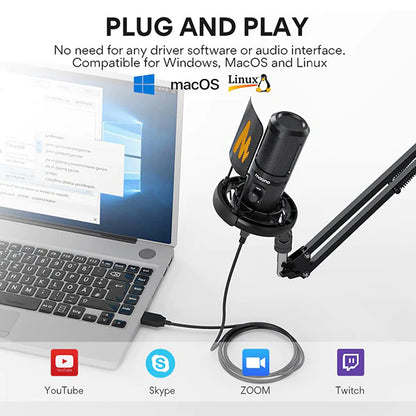 MAONO PM461 Series Condenser USB Microphone