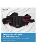 Lifelong Lumbar Sacral Belt with Hot & Cold Pack |Universal Fit for Men and Women| Back Support Brace for Pain Relief |Posture Correction & Lower Back Comfort| Adjustable Elastic Strap Waist Belt