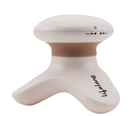 Lifelong Battery Powered Mini Head and Body Massager, Brown LLM09