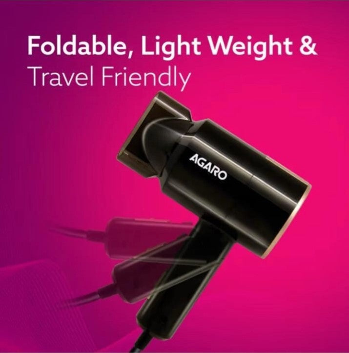AGARO HD 1211 E Hair Dryer (1100 W, Black)