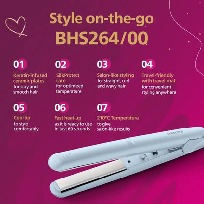 PHILIPS BHS264/00 Hair Straightener