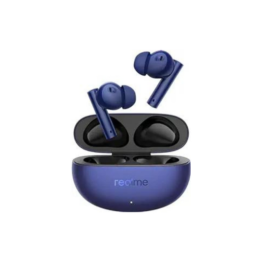 Realme Buds Air 5 Truly Wireless in Ear Earbuds with 50dB ANC, 12.4mm Mega Titanized Dynamic Bass Driver, Upto 38Hrs Battery with Fast Charging & 45ms Ultra-Low Latency for Gaming (Deep Sea Blue)
