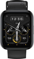 realme Smart Watch 2 Pro 1.75" HD Display & Dual Satellite GPS (Black Strap, Free Size)