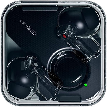 Nothing Ear (1) True Wireless in-Ear Earphones B181 - Active Noise Cancellation, IPX4 Splash Proof, Up to 34 Hours of Battery Life, Customizable Controls, Ultra Light Bluetooth Headphones