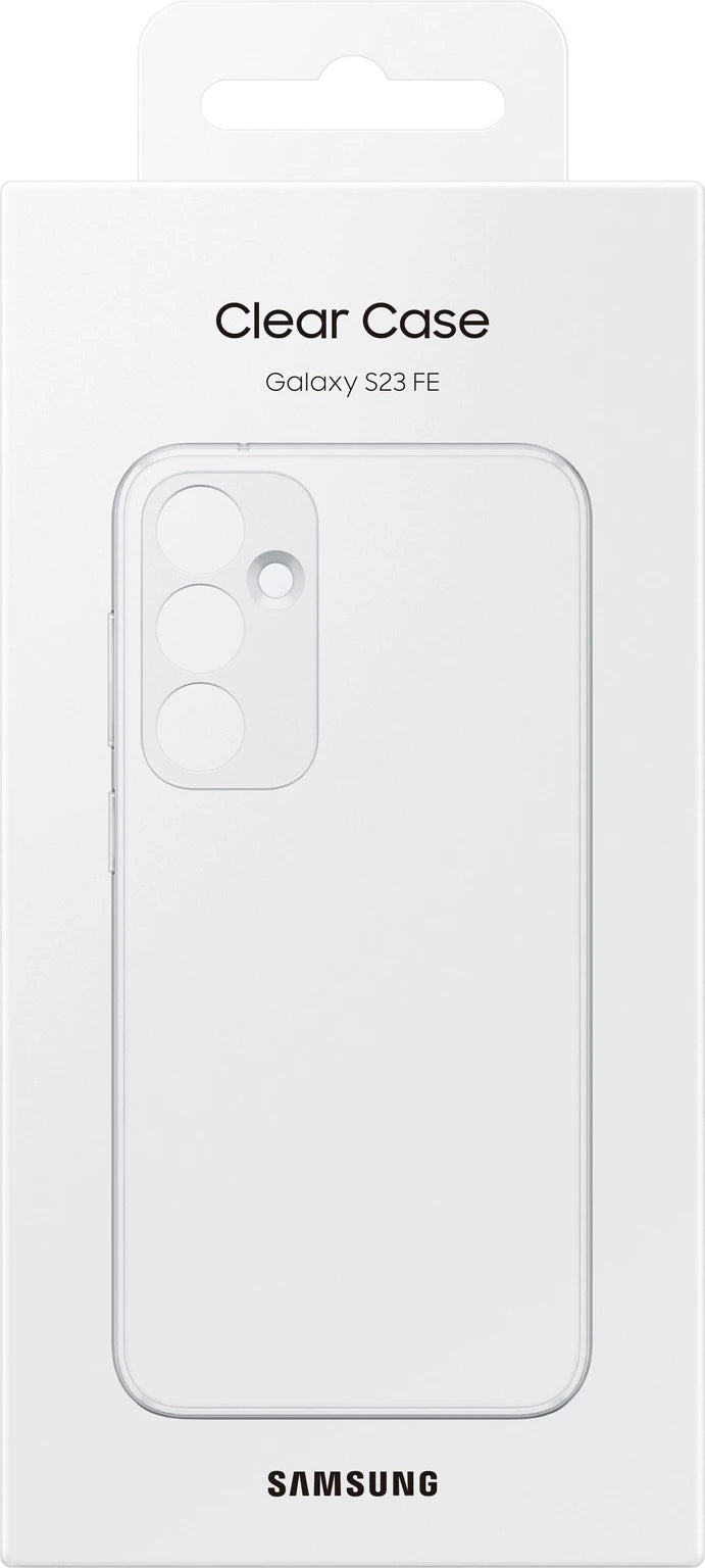Back Cover for Samsung Galaxy S23 FE (Transparent, Rugged Armor, Polycarbonate, Pack of: 1)
