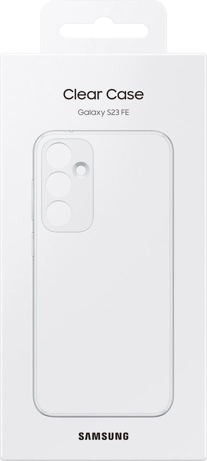 Back Cover for Samsung Galaxy S23 FE (Transparent, Rugged Armor, Polycarbonate, Pack of: 1)