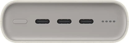Samsung 20000 mAh 45 W Wireless Power Bank  (White, Lithium Polymer, Fast Charging for Mobile, Tablet)