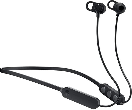 Skullcandy Jib Plus Wireless Earbuds, 6 Hr Battery, Microphone,Works with iPhone Android Bluetooth Headset  (True Black, In the Ear, In the Ear)