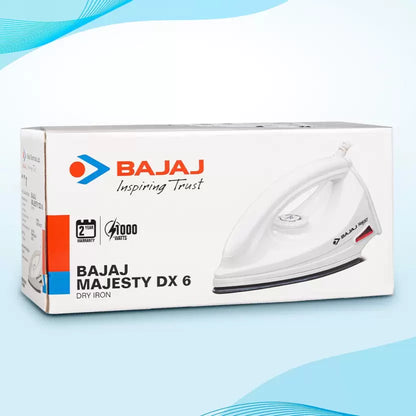 BAJAJ  Majesty  DX 6 1000 Watt Dry Iron( Bajaj dry iron )