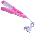 NVA -SX-8006 Smooth Stylish Hair Styling Kit Electric Corded Hair Straightener Crimper ForAll Hair Styler (Pink)