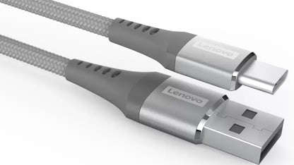 Lenovo USB Type C Cable 1.2 m USB A to Type-C Tangle-free Aramid fiber braided cable with 4A Fast charging