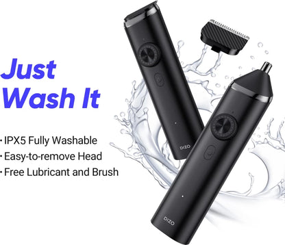 DIZO by realme TechLife DT2126 Fully Waterproof Trimmer 240 min  Runtime 40 Length Settings